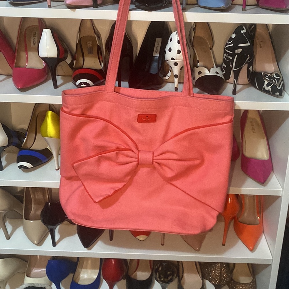 Kate Spade on purpose tote - Coral